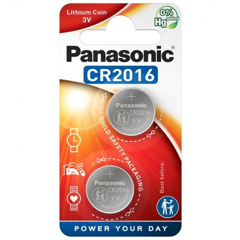 CR-2016L/2BP lithium button cell batteries Panasonic