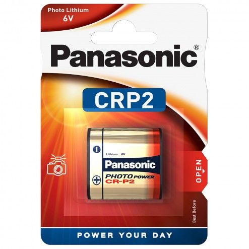 CR-P2PL/1BP cylindrical lithium batteries Panasonic - 1