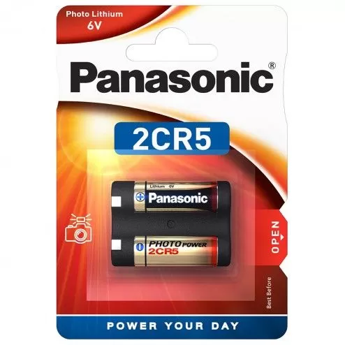 2CR-5L/1BP cylindrical lithium batteries Panasonic