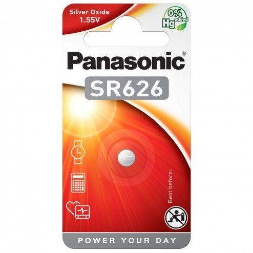 SR-626EL/1B silver oxide batteries Panasonic
