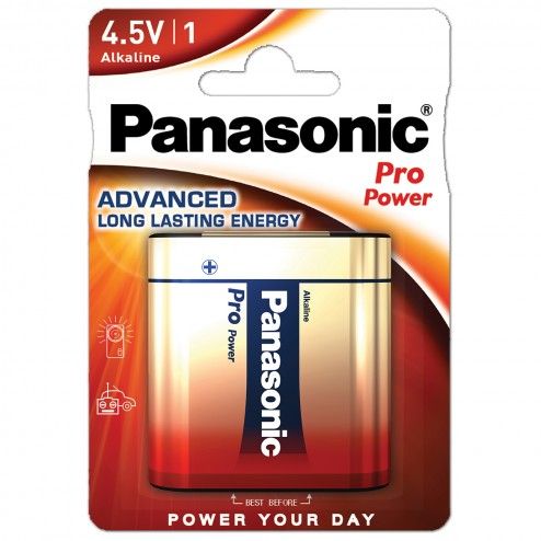 Batteries 4.5V Flat Pro Power Panasonic 3LR12PPG/1BP Blister of 1 piece