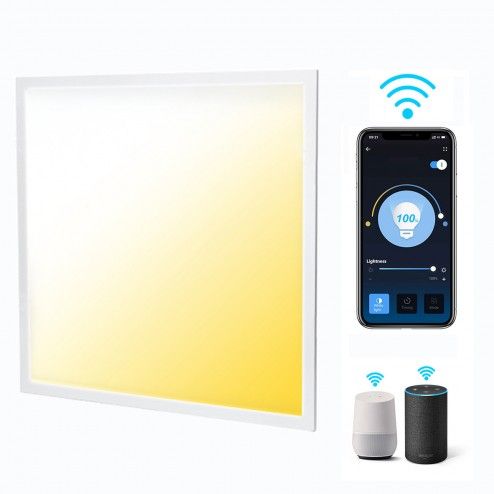 Ultra-thin 32W Smart LED Panel Dimmable WiFi with App