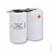 Batteria lampada d'emergenza 2x D HT 2S1P ST1 2.4V 4Ah - 1