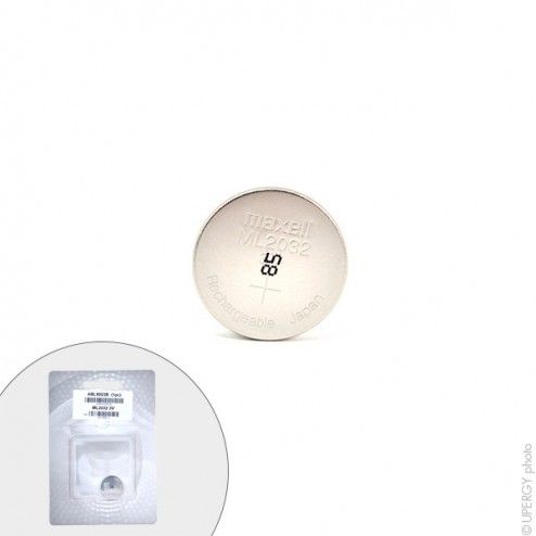 Rechargeable lithium button...
