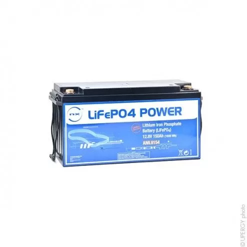 LiFePO4 12V 150Ah M8-F...