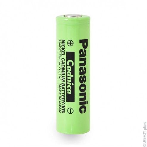 Nicd Industry Rechargeable Battery KR-AAH AA 1.2V 0.6Ah FT - 1