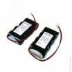 Batería para lámpara de emergencia 2 packs 4x SC VNT 4S1P ST1 4.8V 1.6Ah JST - 1