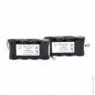 Batería para lámpara de emergencia 2 packs 4x SC VNT 4S1P ST1 4.8V 1.6Ah JST - 2
