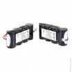 Batería para lámpara de emergencia 2 packs 4x SC VNT 4S1P ST1 4.8V 1.6Ah JST - 3