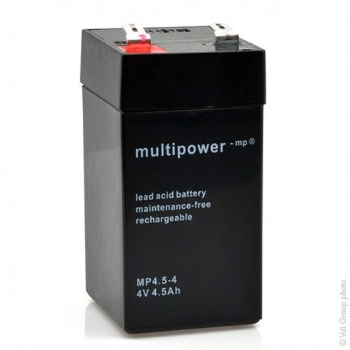 Batteria AGM MP4.5-4 4V...