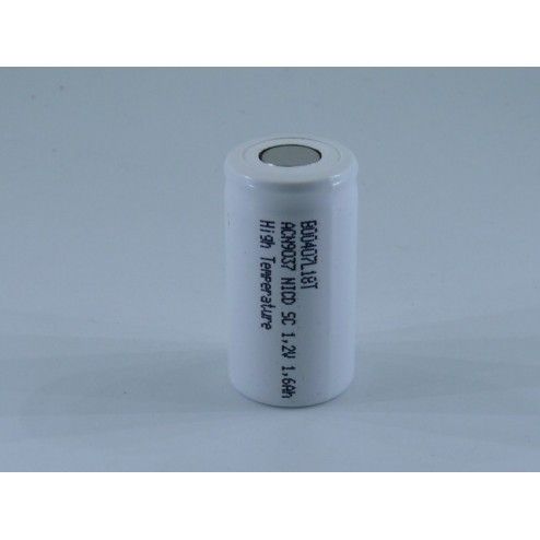 Nicd Industry SC HT 1.2V 1600mAh FT Rechargeable Battery - 1