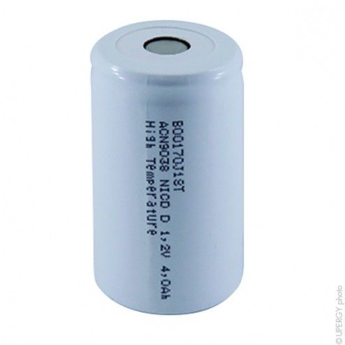 Nicd Industry D HT 1.2V 4000mAh FT Rechargeable Battery - 1