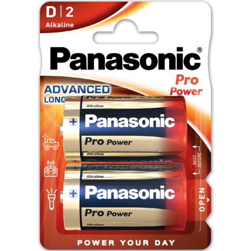 LR20PPG/2BP batteries D Pro Power Panasonic - 1