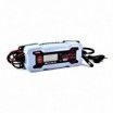 6-12V Battery Charger with LCD | 0.8A-3.8A 230V Automatic | Crocodile Pliers and Eyelets - 1