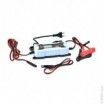 6-12V Battery Charger with LCD | 0.8A-3.8A 230V Automatic | Crocodile Pliers and Eyelets - 4