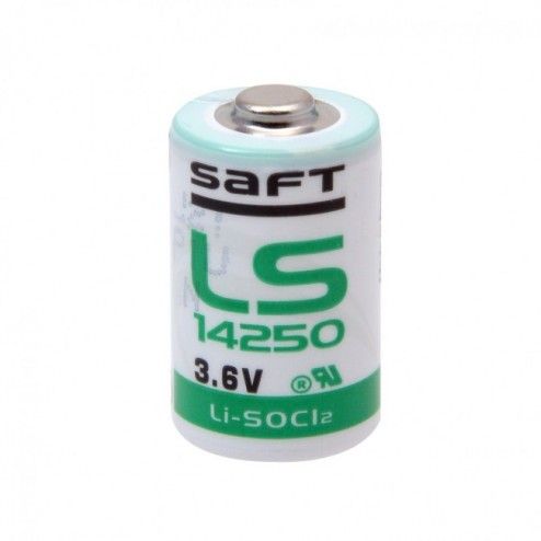 LS14250 1/2AA 3.6V 1.2Ah Saft Lithium - 1