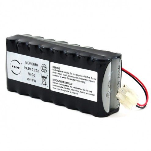 Automatic Port Batteries 16x AA 16S1P ST2 19.2V 700mAh Molex - 1