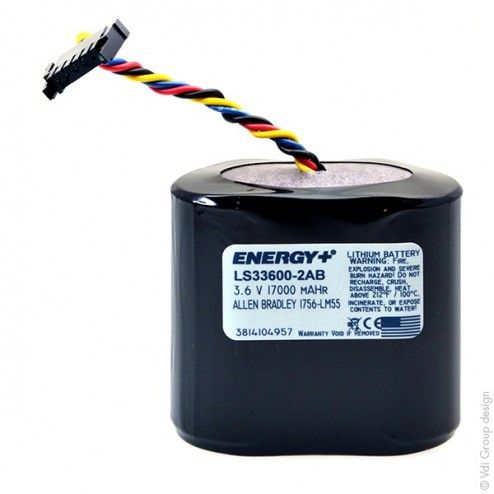 Automation Battery LS33600-2AB 3.6V 17Ah - 1