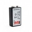 Batería recargable Nimh 7HF180 Lista para usar 9V 180mAh - 2