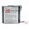 BATLI02 Batería de litio 7,2V 14Ah MB para alarmas - 1