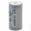 Nicd Industry C 1C2-8 1.2V 2800mAh FT Rechargeable Battery - 2