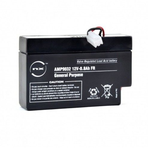 AGM 12V 0.8Ah JST Battery - 1