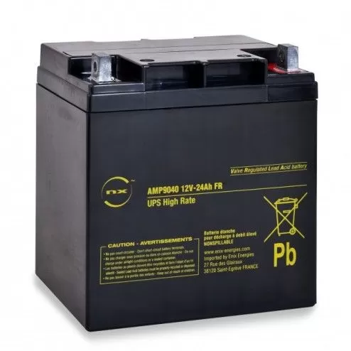 Batteria UPS 12V 24Ah M6-M