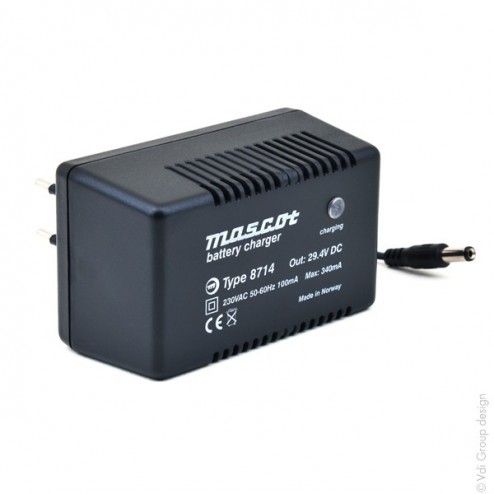 24V-0.34A 230V lead charger...
