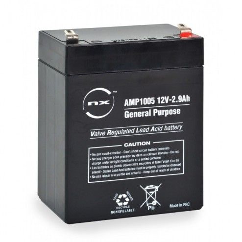 AGM 12V 2.9Ah F4.8 Battery