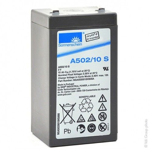 GEL Battery A502-10S 2V...