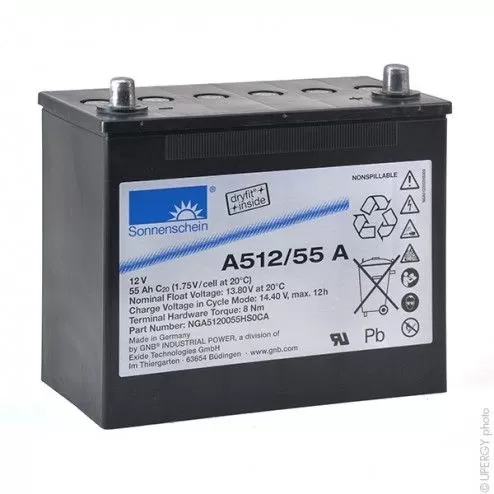 Batteria GEL A512-55A 12V...