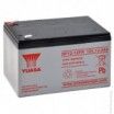 YUASA NP12-12FR 12V 12Ah F6.35 AGM Battery - 1