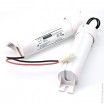 Emergency lamp battery 2D+2D ST5 Twin Stick wires + AMP 4.8V 4Ah - 2