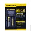 NITECORE D2 Caricabatterie per 18650 18350 16340 26650 14500 - 5