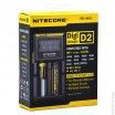 NITECORE D2 Charger for 18650 18350 16340 26650 14500 - 9