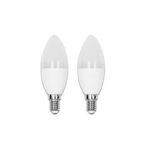2 LED bulbs E14 C37 7W-55W...