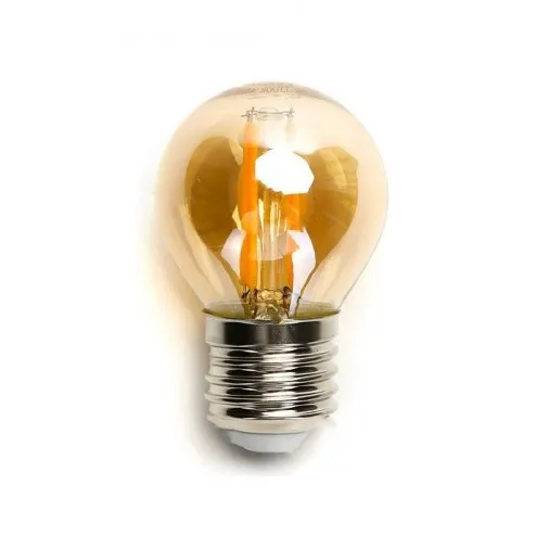 LED Filamento ambrato G45...