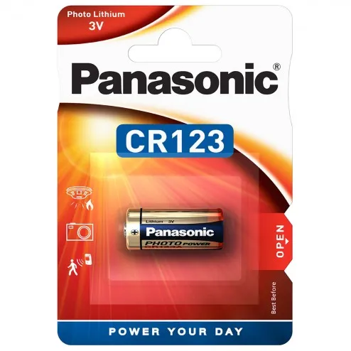 CR-123AL/1BP batterie cilindriche al litio Panasonic
