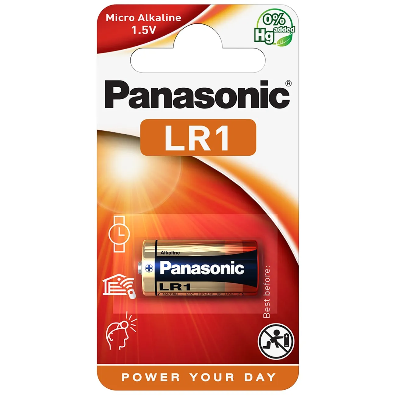 LR1L/1BE micro batterie alcaline Panasonic