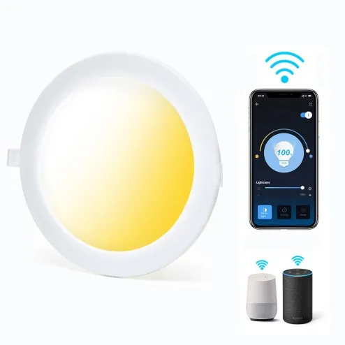 Faretto da incasso LED 18W Smart dimmerabile WiFi con App